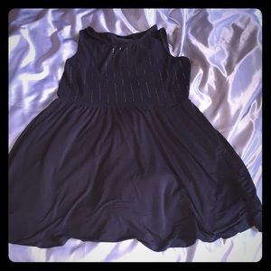 Apt 9 gray dress with studs/pockets super comfy XL